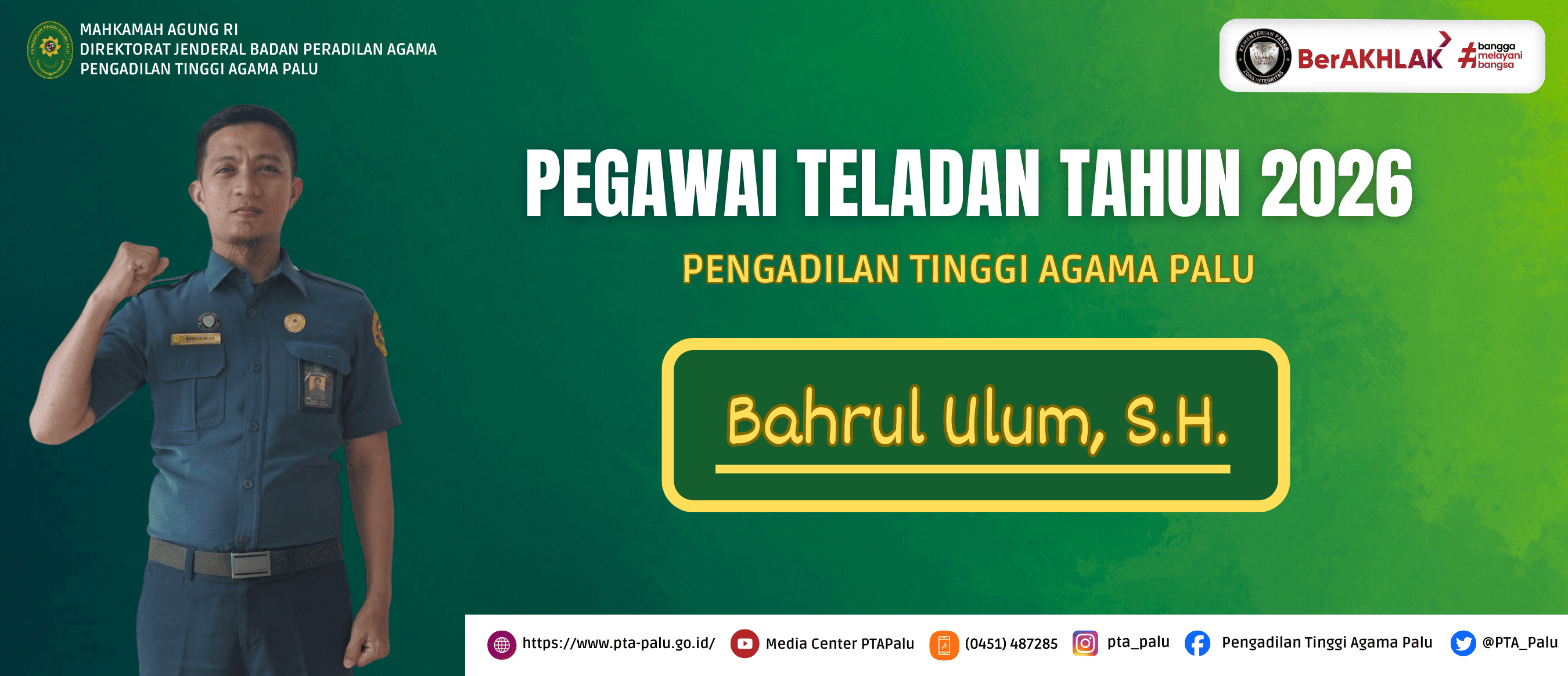 Banner prestasi pegawai